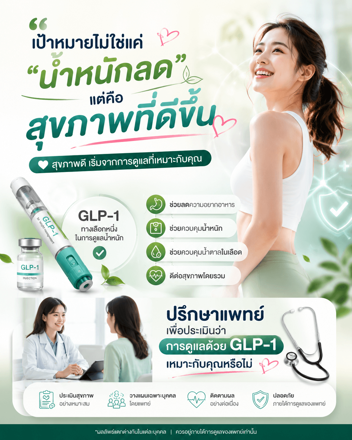 ดูแลสุขภาพ ไม่ใช่แค่ตัวเลข