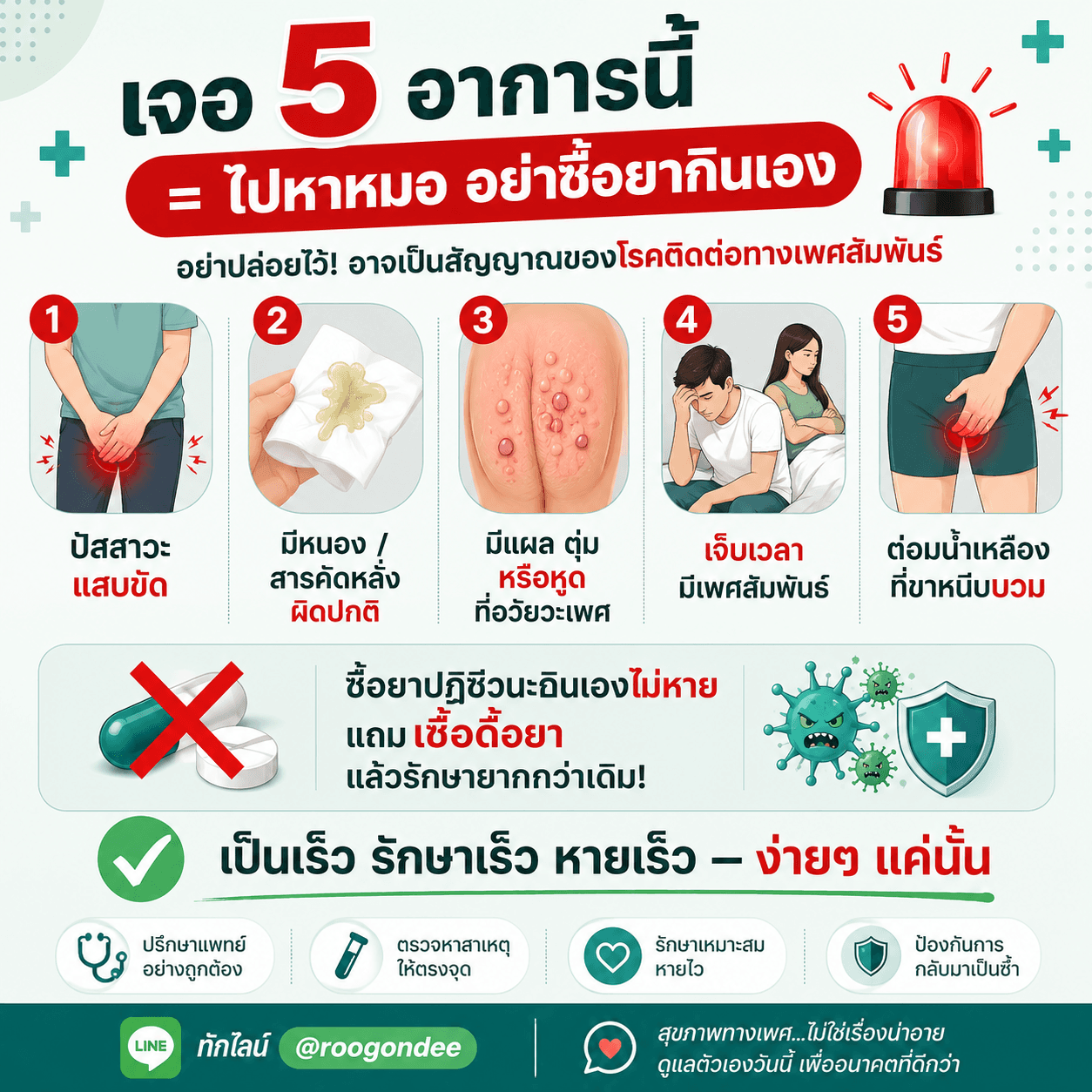 เจอ 5 อาการนี้ อย่าเดา